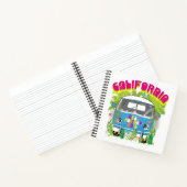 Carnet Van California Surfing (Intérieur)