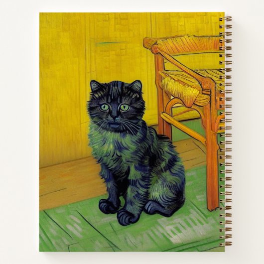 Carnet Van Gogh Black Cat (Dos)