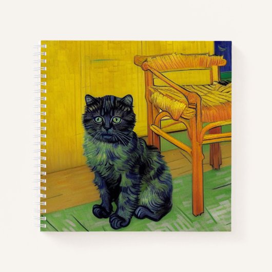 Carnet Van Gogh Black Cat (Devant)
