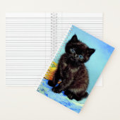 Carnet Van Gogh Black Kitten avec fils (À l'intérieur)