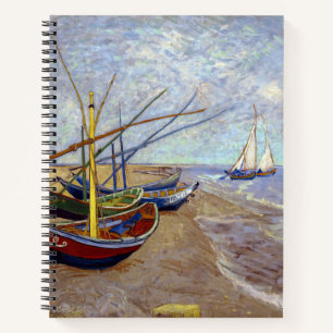 Carnet Van Gogh Collection Bateaux de pêche