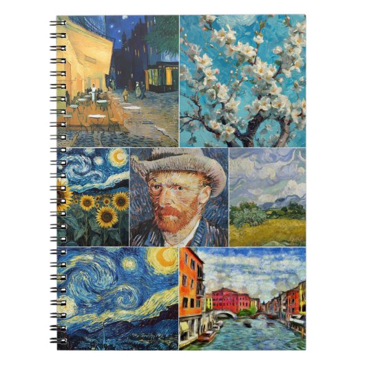 Carnet Van Gogh Fine Art Collage (Devant)