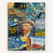 Carnet Van Gogh Fine Art Collage (Devant)