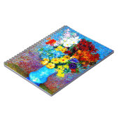 Carnet Van Gogh Flowers dans un Vase Bleu (Côté gauche)