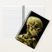 Carnet Van Gogh Fumer du squelette (À l'intérieur)