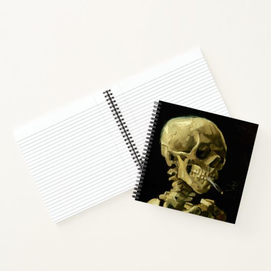 Carnet Van Gogh Fumer du squelette (Intérieur)
