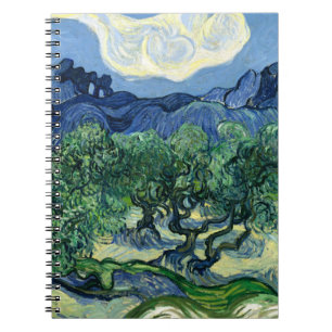 Carnet Van Gogh Les Oliviers Paysage Peinture