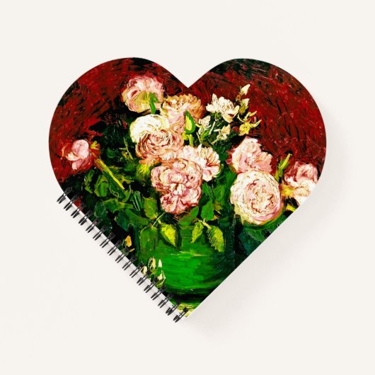Carnet Van Gogh Peonies et Roses (Devant)
