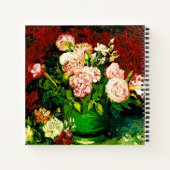 Carnet Van Gogh Peonies et Roses (Dos)