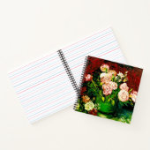 Carnet Van Gogh Peonies et Roses (Intérieur)