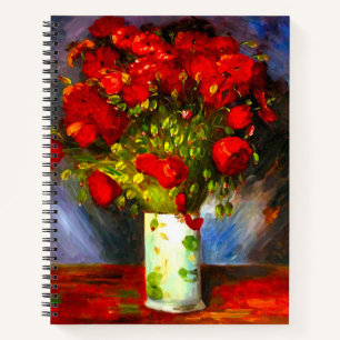 Carnet Van Gogh Red Poppies
