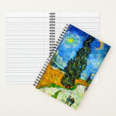 Carnet Van Gogh Road avec Cypress et Star (À l'intérieur)