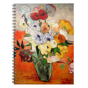 Carnet Van Gogh Roses and Anemones
