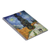Carnet Van Gogh - Route aux cyprès (Côté Droit)