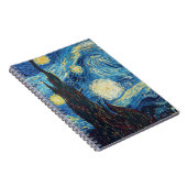 Carnet Van Gogh Starry Classic Nuit Impressionnisme Art (Côté Droit)