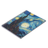 Carnet Van Gogh Starry Classic Nuit Impressionnisme Art (Côté gauche)