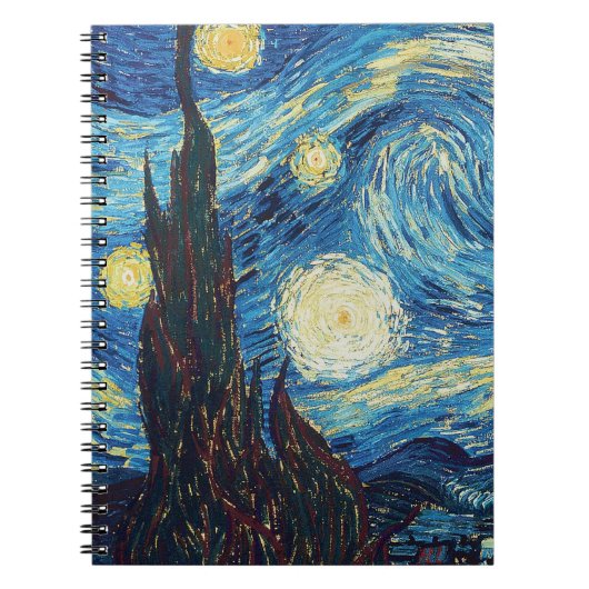 Carnet Van Gogh Starry Classic Nuit Impressionnisme Art (Devant)