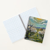 Carnet Van Gogh Style Almond Orchard Sunlit Spring (Intérieur)