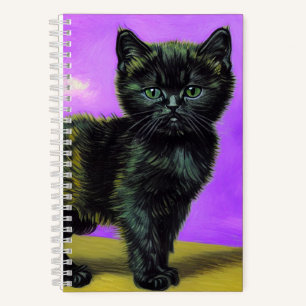 Carnet Van Gogh Style Cat