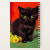 Carnet Van Gogh Style Chat noir (Verso)