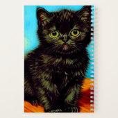 Carnet Van Gogh Style Pouting Kitten (Verso)