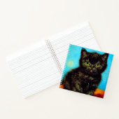 Carnet Van Gogh Style Pouting Kitten (Intérieur)