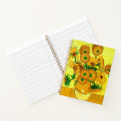 Carnet Van Gogh Sunflowers (Intérieur)