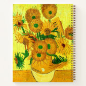 Carnet Van Gogh Sunflowers (Dos)