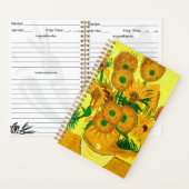Carnet Van Gogh Sunflowers (À l'intérieur)