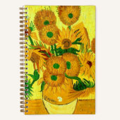 Carnet Van Gogh Sunflowers (Recto)