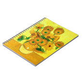 Carnet Van Gogh Sunflowers (Côté gauche)