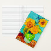 Carnet Van Gogh Sunflowers (À l'intérieur)