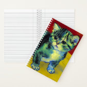 Carnet Van Gogh Tabby Cat (À l'intérieur)