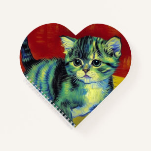 Carnet Van Gogh Tabby Cat