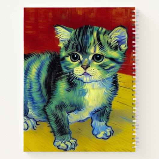 Carnet Van Gogh Tabby Cat (Dos)