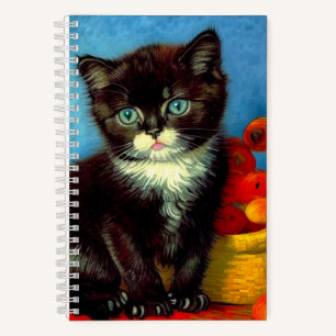 Carnet Van Gogh Tuxedo Cat