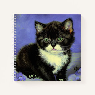 Carnet Van Gogh Tuxedo Kitten