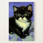 Carnet Van Gogh Tuxedo Kitten (Verso)