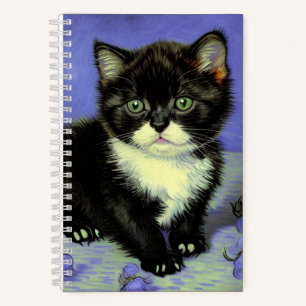 Carnet Van Gogh Tuxedo Kitten