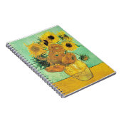 Carnet Van Gogh - Vase with 12 Sunflowers (Côté Droit)