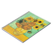 Carnet Van Gogh - Vase with 12 Sunflowers (Côté gauche)