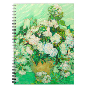 Carnet Van Gogh White Roses