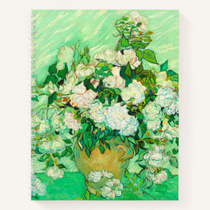Carnet Van Gogh White Roses