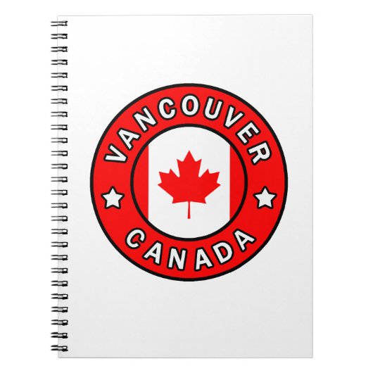 Carnet Vancouver Canada (Devant)