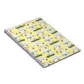 Carnet Vanlife Camping Camper RV Motif de remorque (Côté Droit)