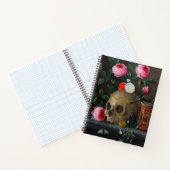 Carnet Vannerie du crâne Vie morte Jan van Kessel (Intérieur)