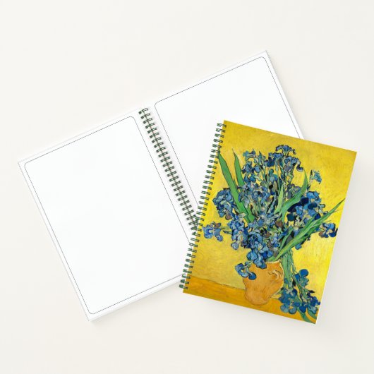 Carnet Vase avec Irises, Vincent Van Gogh (Intérieur)