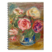 Carnet Vase de Rose | Renoir (Devant)