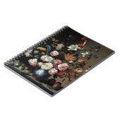 Carnet Vase des fleurs par une fenêtre, Balthasar van der (Côté gauche)