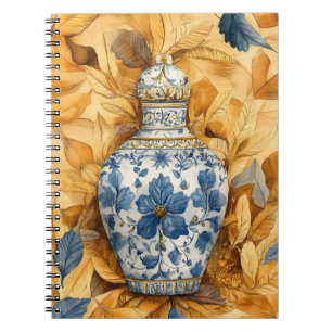 Carnet Vase en céramique de style chinois ("chinoiserie")